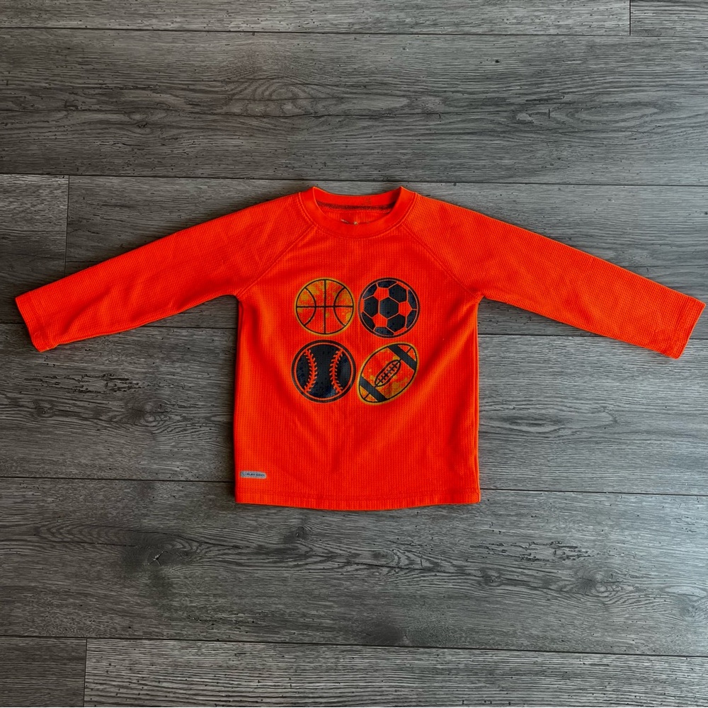Jumping Beans Toddler Boy Long Sleeve T-Shirt - Sports 3T - Picture 2 of 11